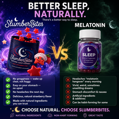 SlumberBites Star Gummies Melatonin-Free Sleep Support