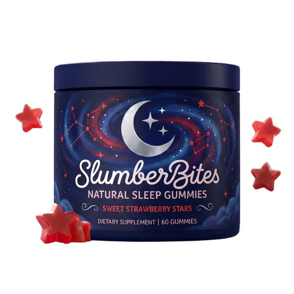 Slumber Bites natural sleep gummies melatonin free