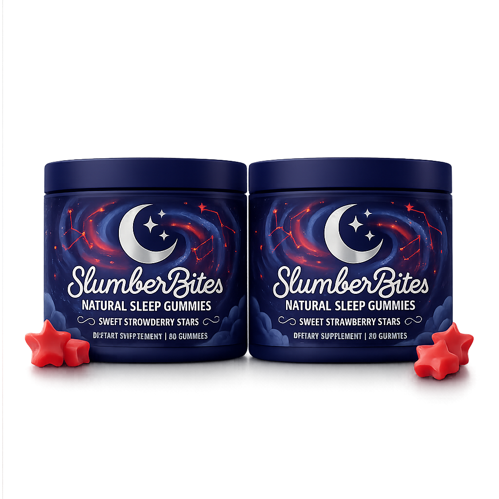 Slumber Bites natural sleep gummies melatonin free