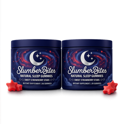 Slumber Bites natural sleep gummies melatonin free